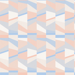 Wall Mural - patel candy colors geometric seamless pattern