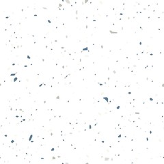 Poster - Pastel seamless vector terrazzo pattern, small marble fragments on a light background.