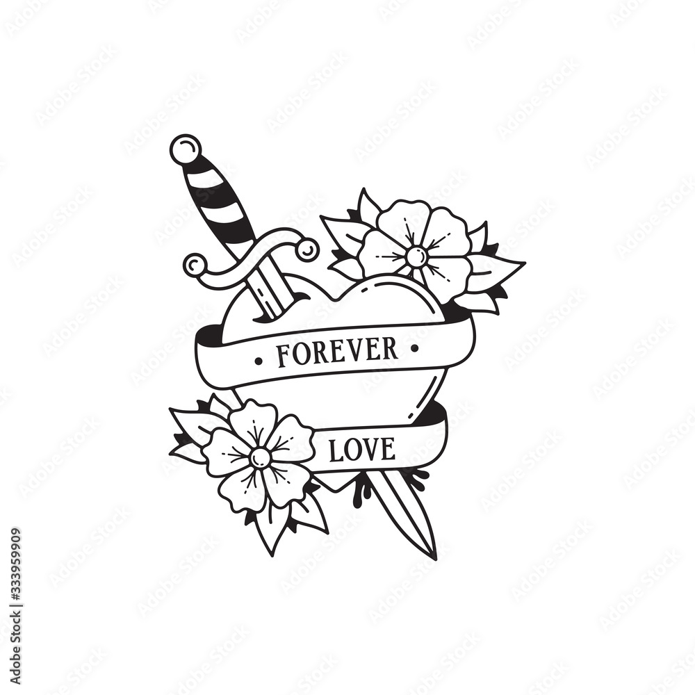 Symbols for Forever Love Tattoo Ideas
