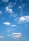 Fototapeta Na sufit - clouds in the blue sky during the daytime