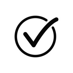 Poster - vector illustration of check mark icon