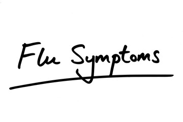 Canvas Print - Flu Symptoms