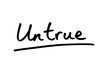 © chrisdorney - The word Untrue!