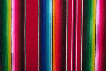 Sarape Zarape or Jorongo - traditional Mexican cloth