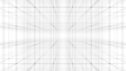 Poster - Abstract background. Plexus effect. Abstract connecting dots and lines. Polygon modern pattern.