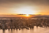Fototapeta Nowy Jork - zachód słońca