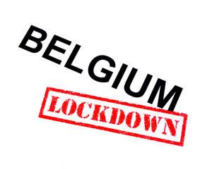 Poster - Belgium Lockdown