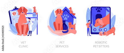 Cuadros en Lienzo Veterinary hospital services and domestic animals hotels