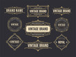© bill81 - vintage old label set design template. Brewery, whiskey, card, design invitation, poster