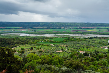 Wall Mural - Farmland in the south of France