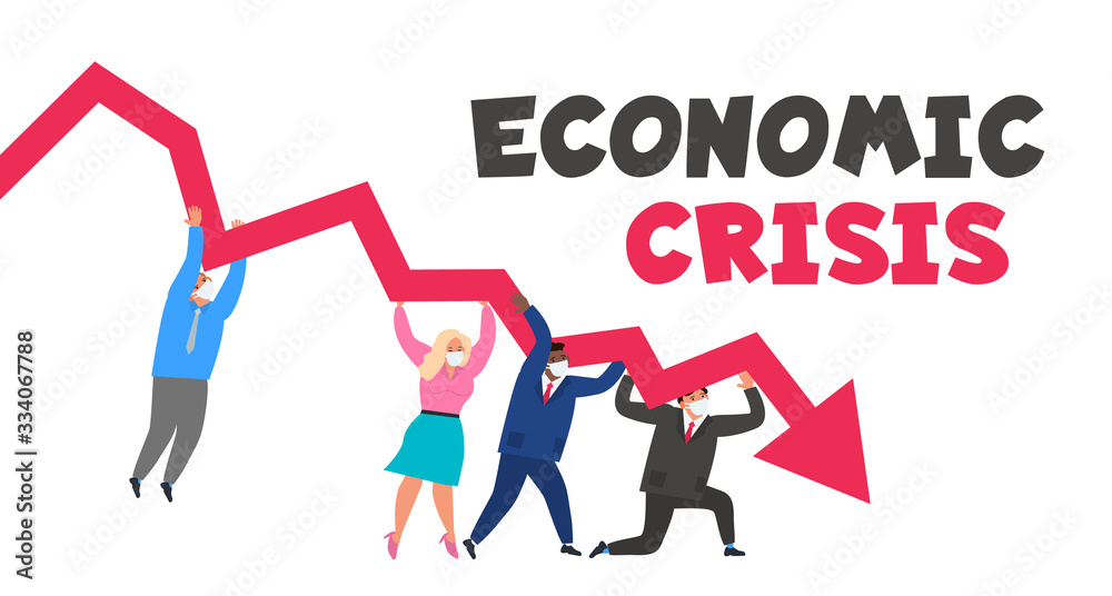 global economic financial crisis coronavirus covid 19 pandemic business ...