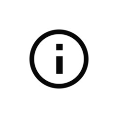 Poster - vector illustration of information icon