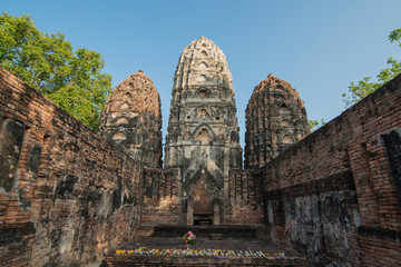 Poster - ASIA THAILAND SUKHOTHAI WAT SI SAWAI TEMPLE