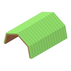 Poster - Roof icon. Isometric of roof vector icon for web design isolated on white background