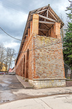 The City Of Smolensk. Old Fortress Wall