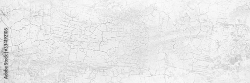 Cuadros en Lienzo Full Frame Panorama Wall Background High Resolution on White Gray Cement Abstract texture