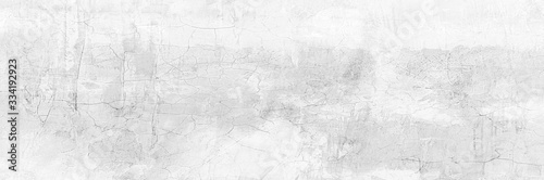 Fotomural Full Frame Panorama Wall Background High Resolution on White Gray Cement Abstract texture