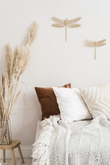 Wall Mural - pillows on bed