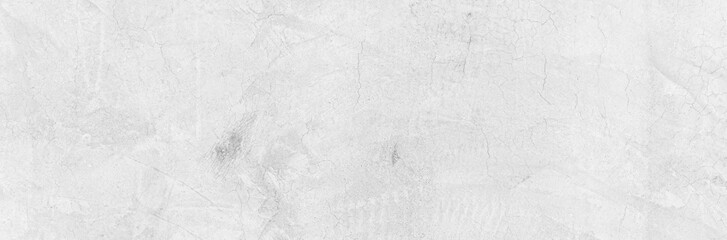 Poster - Cement wall floor High Resolution White and gray Panorama full frame Abstract texture background.