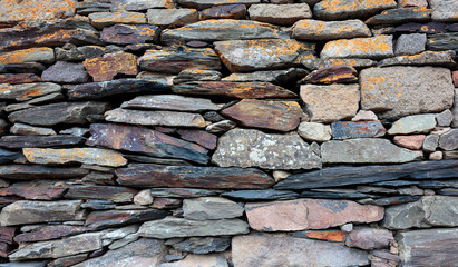 Poster - Vintage stone masonry texture background