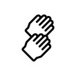 © Amru - Two hand wash Icon, Logo, Vector