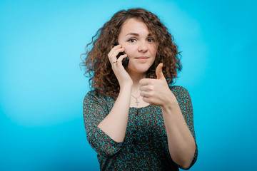 Woman with smartphone