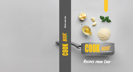 Stylish cover for cook book