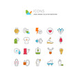 © M.Style - Set Vector Line Icons of Innovations