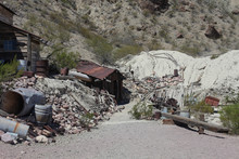 An Abandoned Gold Mine In The Eldorado Canyon, Nevada, USA.