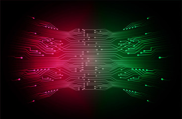 cyber circuit future technology concept background