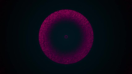 Poster - Computer generated concentric gaseous circles. 3d rendering of abstract background