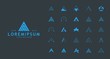 © chairul - Minimalist letter A logo collection