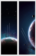 Wall Mural - deep space banners