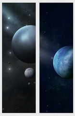 Wall Mural - deep space banners