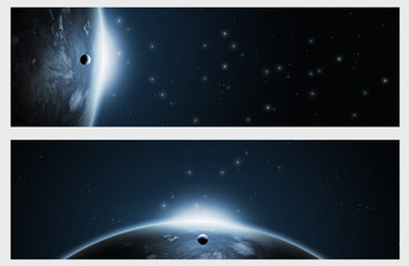 Wall Mural - deep space banners