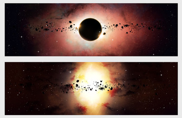 Wall Mural - deep space banners