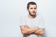 © aeroking - Portrait of a man arms folded