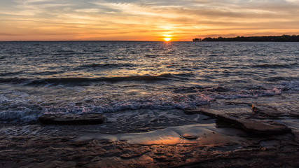 sunset at Fannie Bay, Darwin, Australia