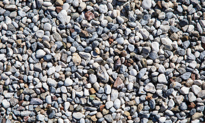 Rock pebbles on the beach