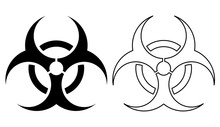 Biological Symbol On A White Background.