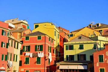 village of boccadasse genoa italy