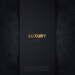 © lovelymandala - luxury mandala dark design background