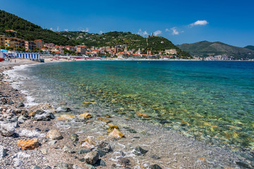 Wall Mural - Coastline of Noli, Italy