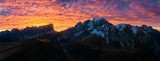 Fototapeta Góry - Dolomites sunrise