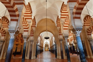 Wall Mural - Cordoba Mosque interior view