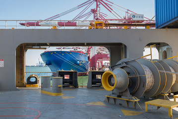 Wall Mural - Container vessel