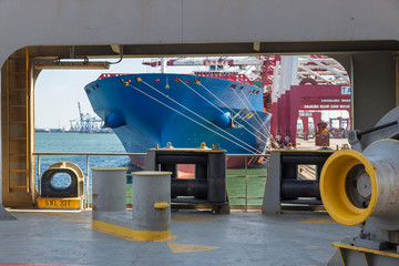 Wall Mural - Container vessel