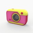 © beingeniusloci - Colourfull minimal pastel camera as toys 3d rendering. photography and technology concept