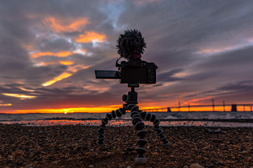 Sunrise at Sandy Point Park Annapolis Maryland 