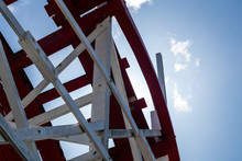Wooden Roller Coaster Frame